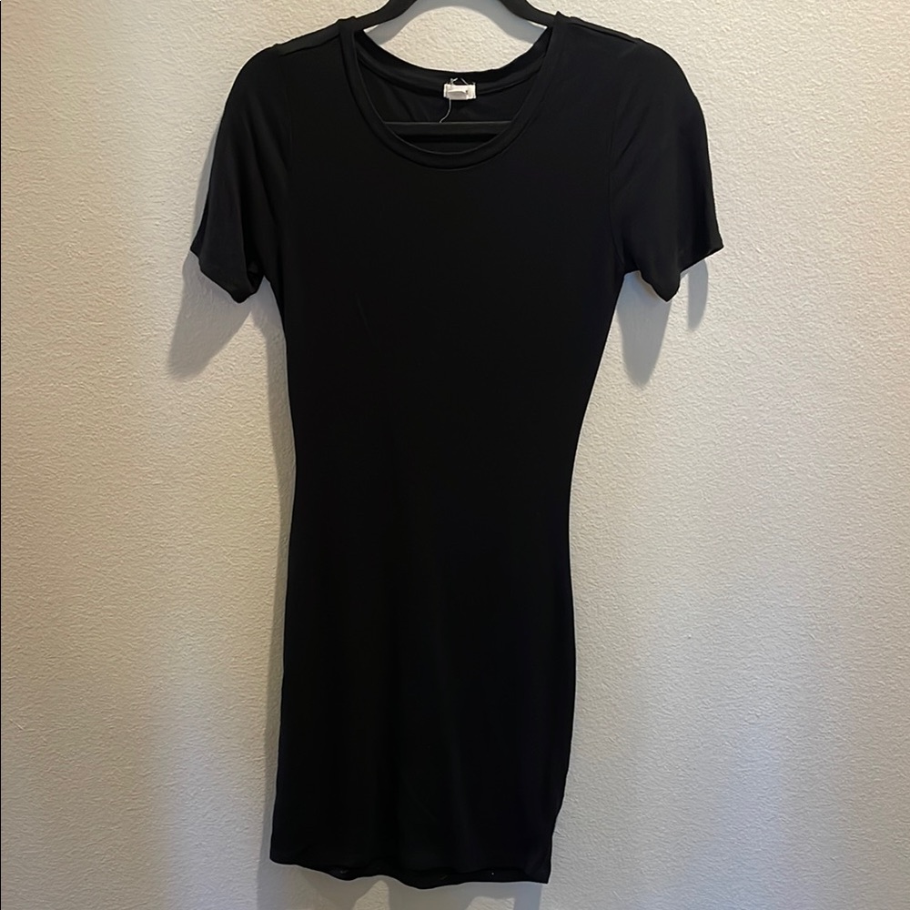 Garage Black Bodycon Dress